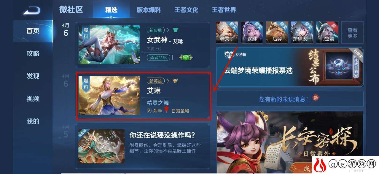 王者荣耀与艾琳同阵营英雄都有谁