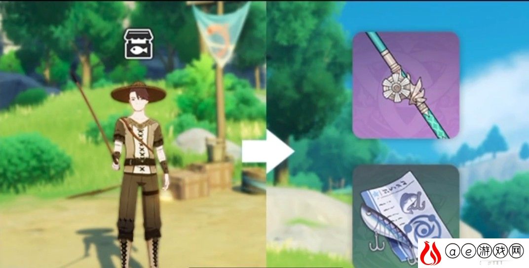 原神钓鱼系统玩法介绍
