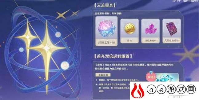 原神首充双倍重置时间介绍