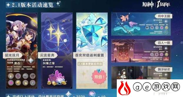 原神首充双倍重置时间介绍
