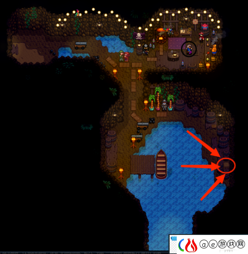 星露谷物语姜岛南部金核桃获取途径介绍