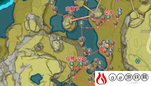 原神盤岩之路100%收集达成攻略