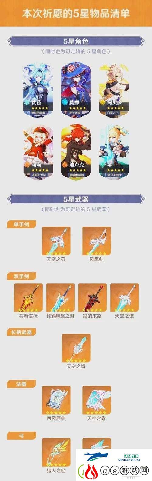 原神2.6下半版本武器池全面一览-爆料UP主的重要性及武器池管理策略