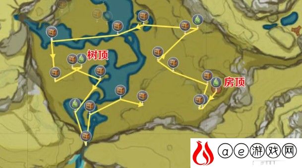 原神盤岩之路100%收集达成攻略