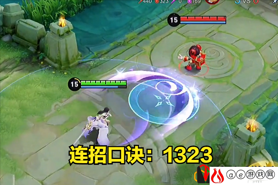 露娜月下无限连招口诀