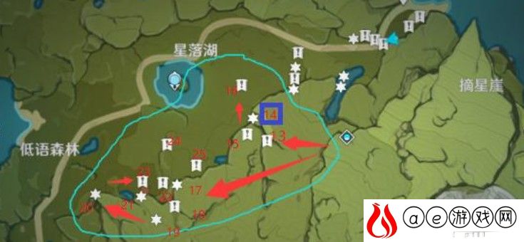 原神逐月节蒙德宝箱全收集攻略