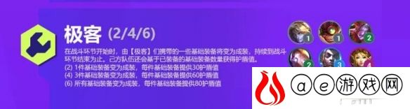 金铲铲之战双城传说s6极客羁绊有哪些英雄 极客效果是什么