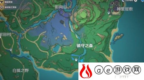 原神2.2稻妻伐木路线推荐