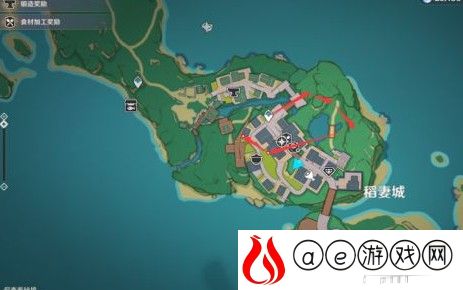 原神2.2稻妻伐木路线推荐