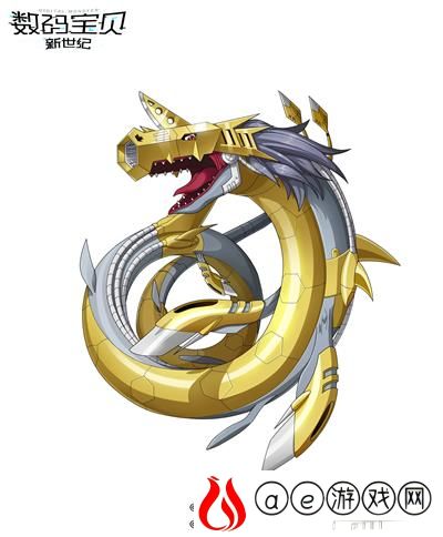 数码宝贝新世纪金属海龙兽进化路线一览