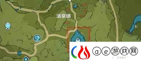 原神青蛙快速收集路线