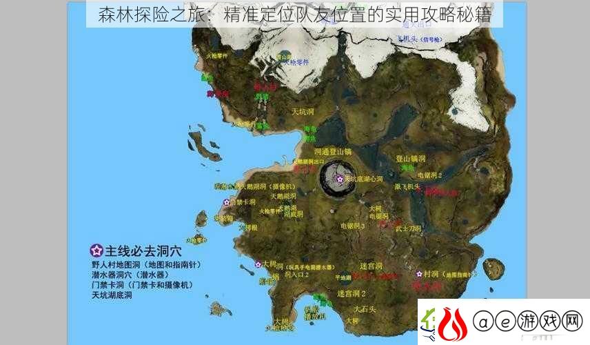 森林探险之旅：精准定位队友位置的实用攻略秘籍