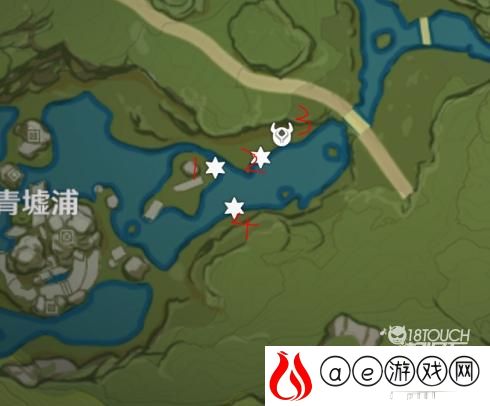 原神古时孤影青墟浦勘测位置一览
