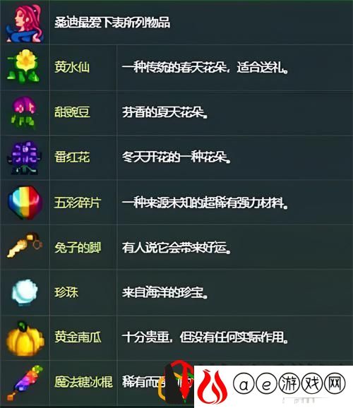 桑迪喜好物品一览 装备幻化系统玩法与技巧
