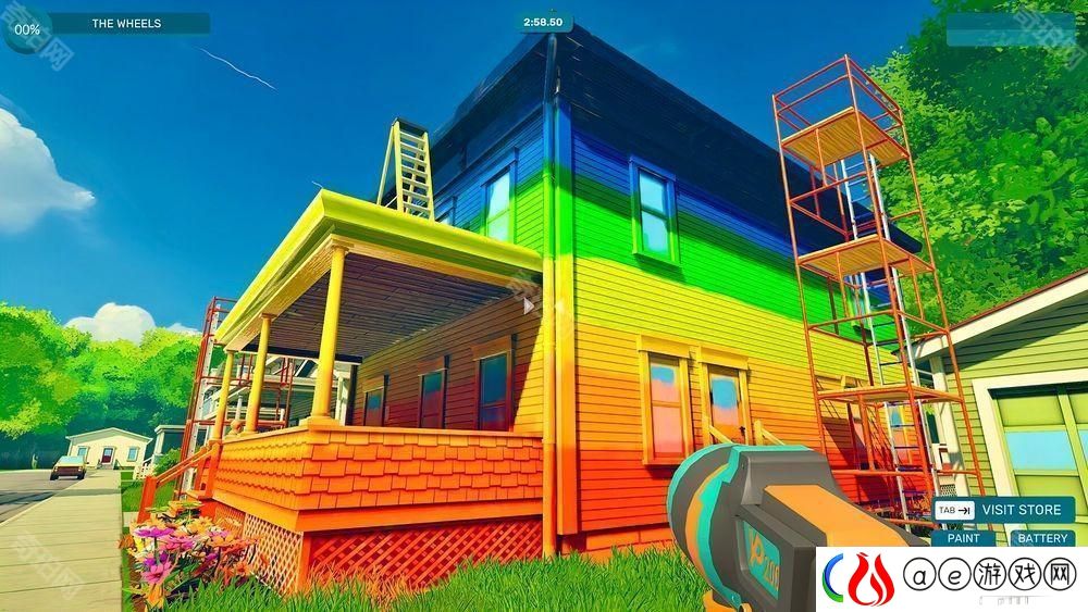模拟新作喷漆模拟-Spray-Paint-Simulator2月13日释出新试玩版-将旧物漆上崭新的颜色！