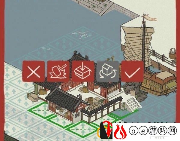 江南百景图商栈怎么摆放比较好