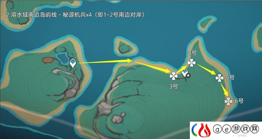 原神秘源机兵刷取路线分享