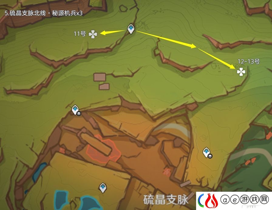 原神秘源机兵刷取路线分享