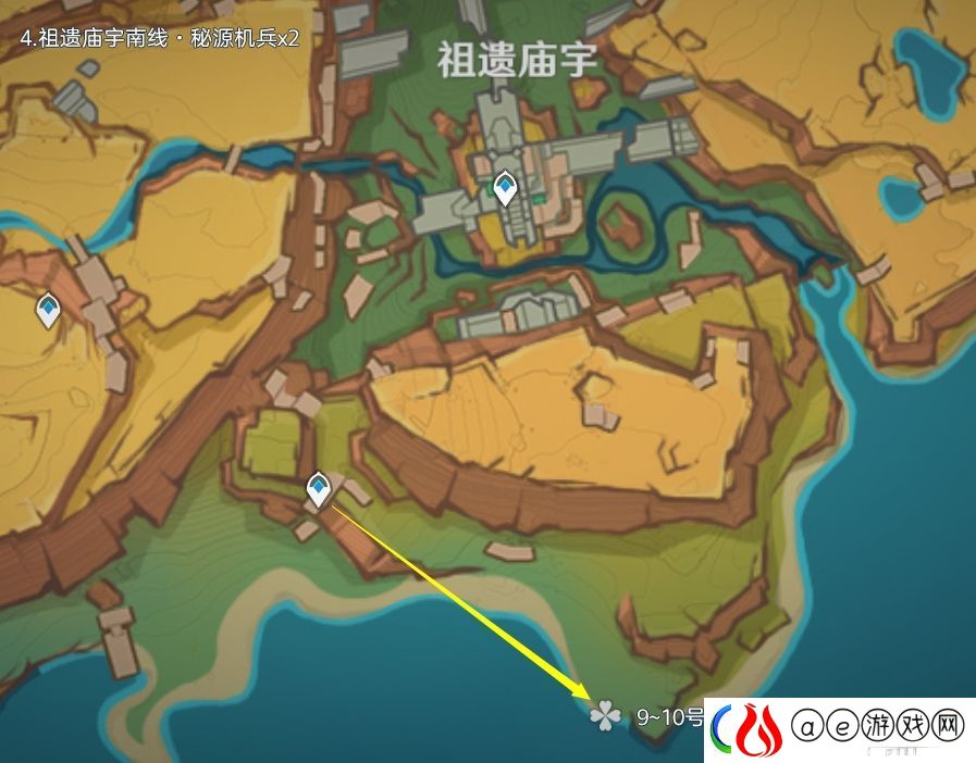 原神秘源机兵刷取路线分享