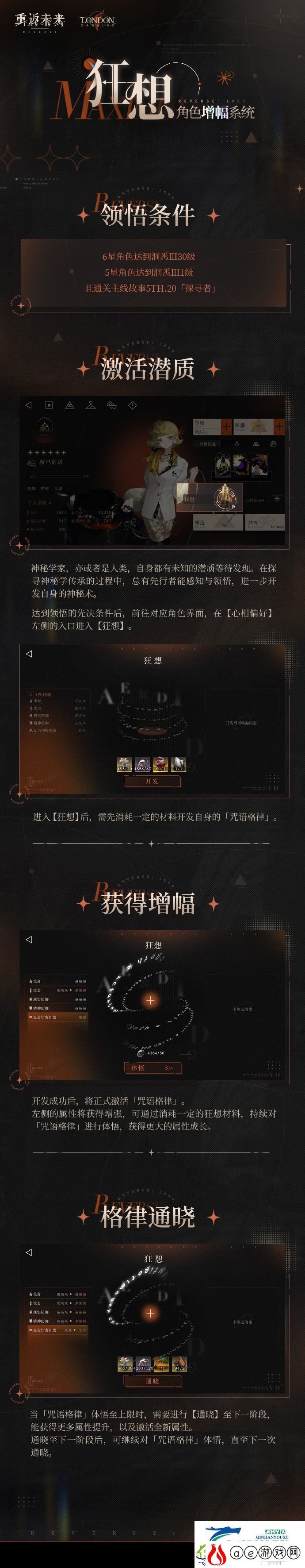 角色增幅系统狂想活动介绍