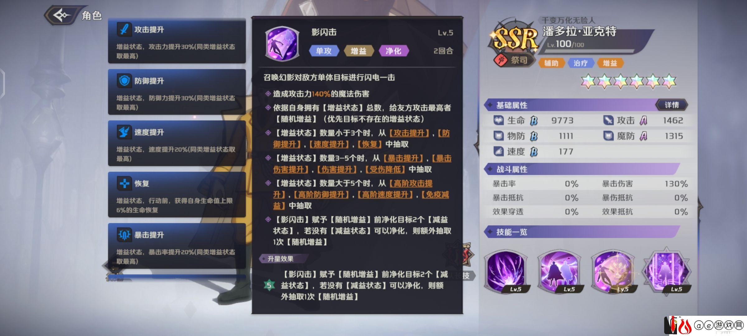 纳萨力克之王SSR角色祭司潘多拉·亚克特介绍