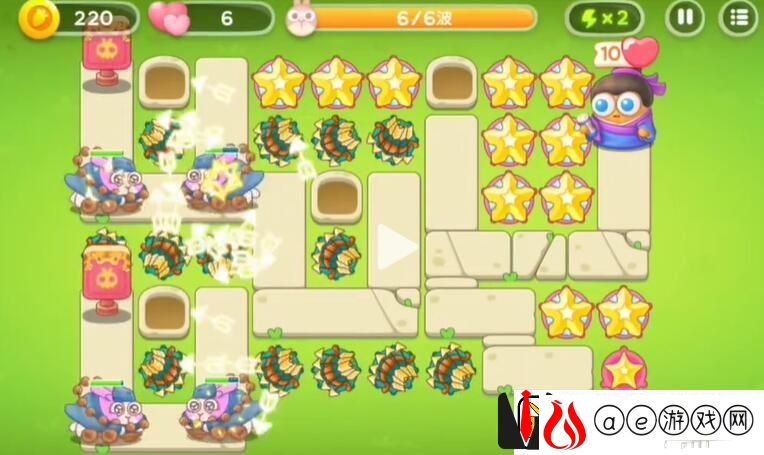 保卫萝卜4七夕鹊桥会第6关怎么过