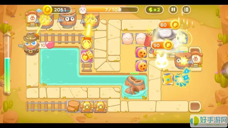 保卫萝卜boss10关攻略图解法