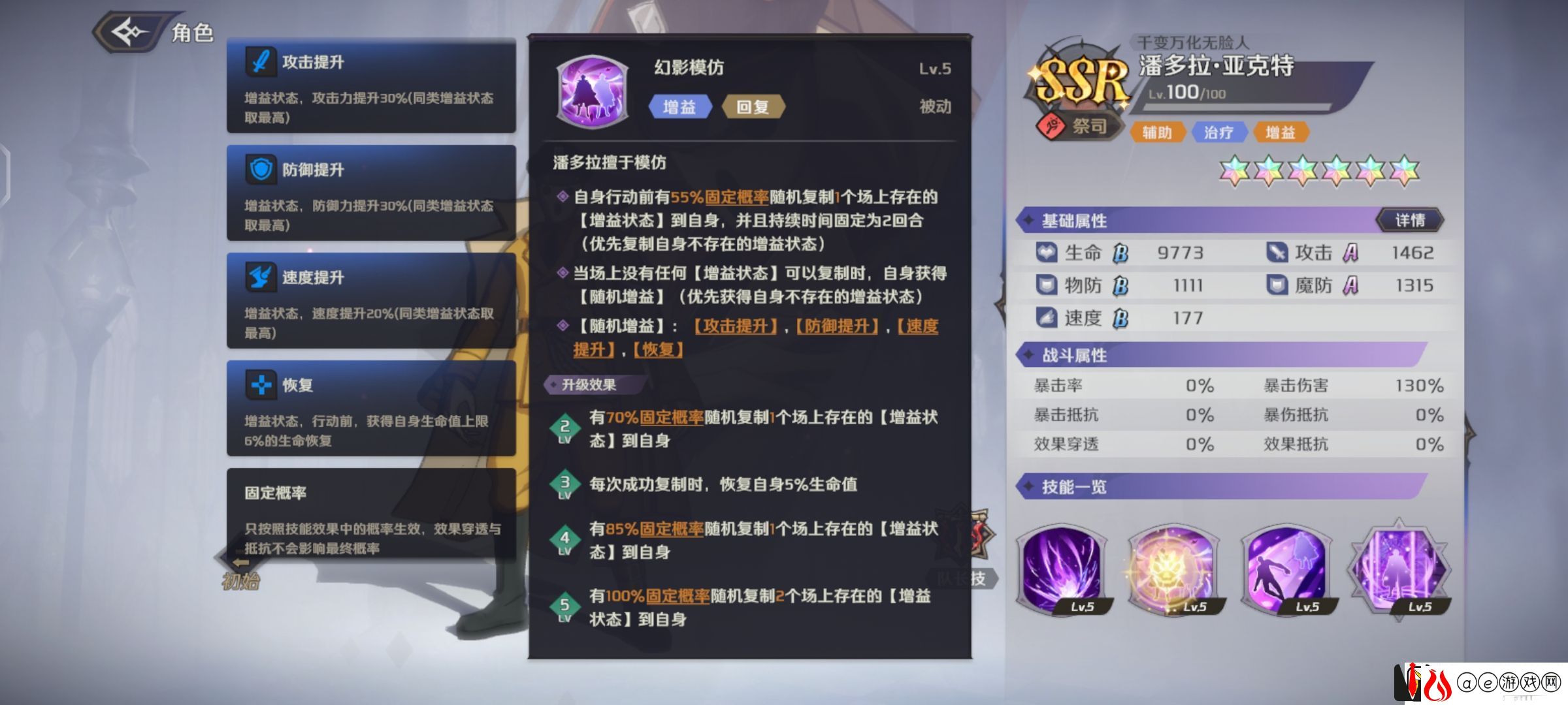纳萨力克之王SSR角色祭司潘多拉·亚克特介绍
