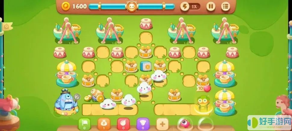 保卫萝卜boss10关攻略图解法