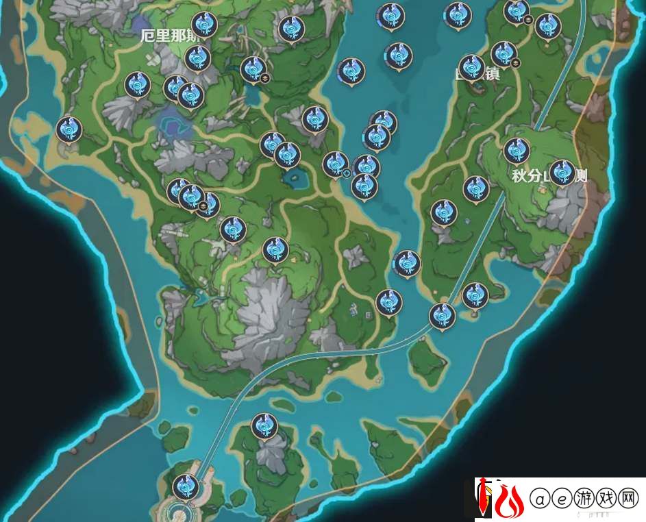 原神4.0水神瞳位置在哪