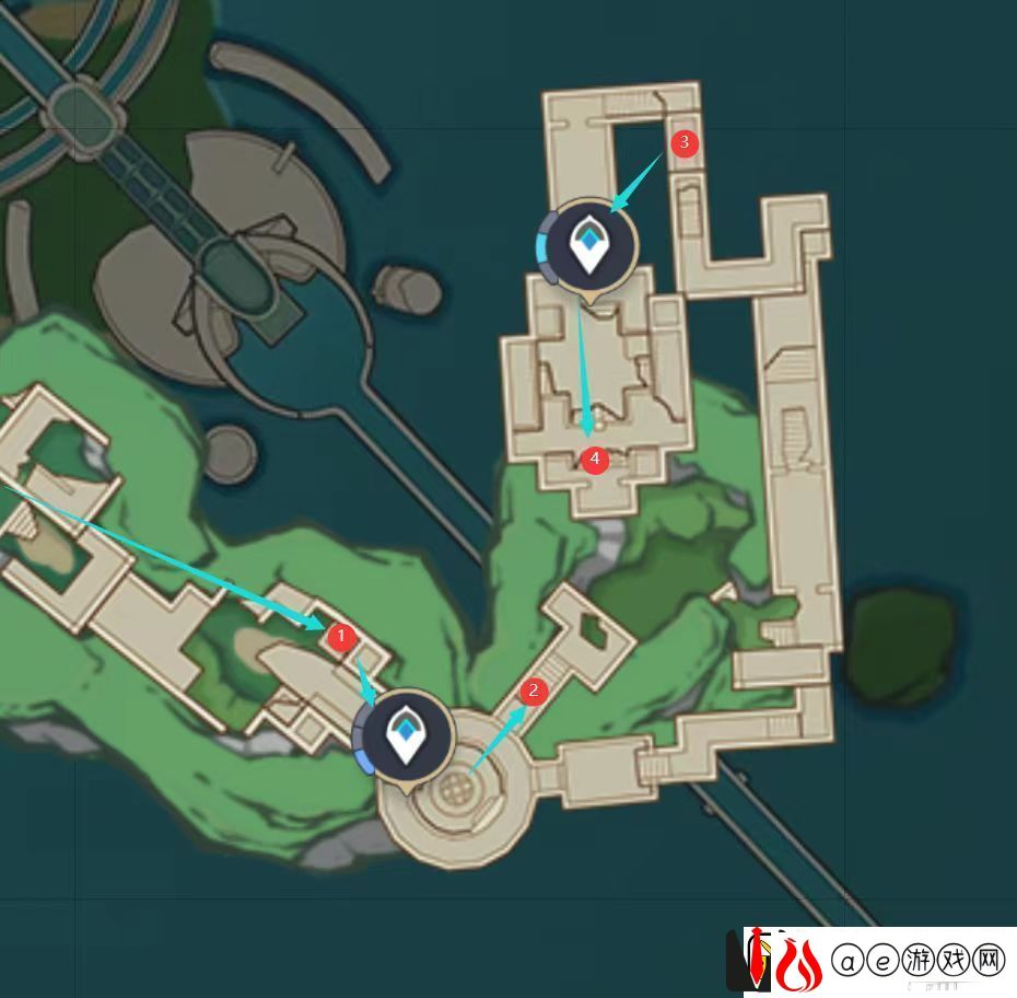 原神4.0水神瞳位置在哪